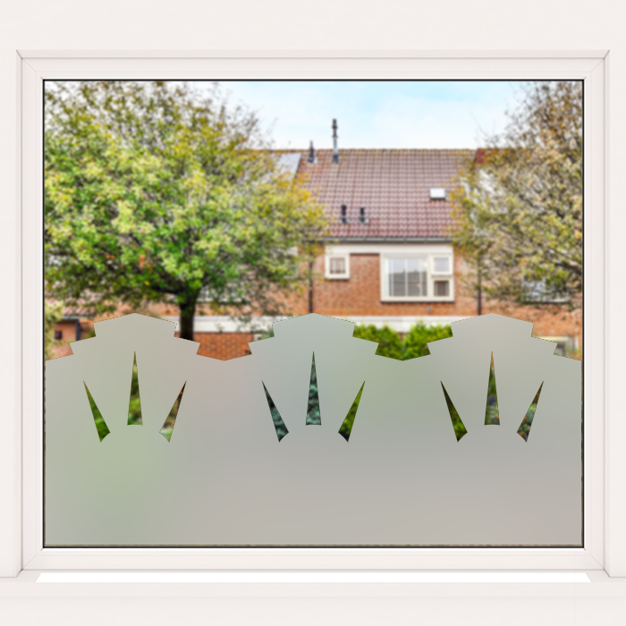 Horizontal window film Art Deco UNIQUEWINKEL